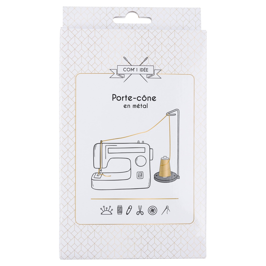 🧷 Porte-cône métal