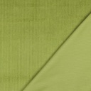 📏 Velours côtelé 100% coton Oeko-Tex uni | Vert Pickle