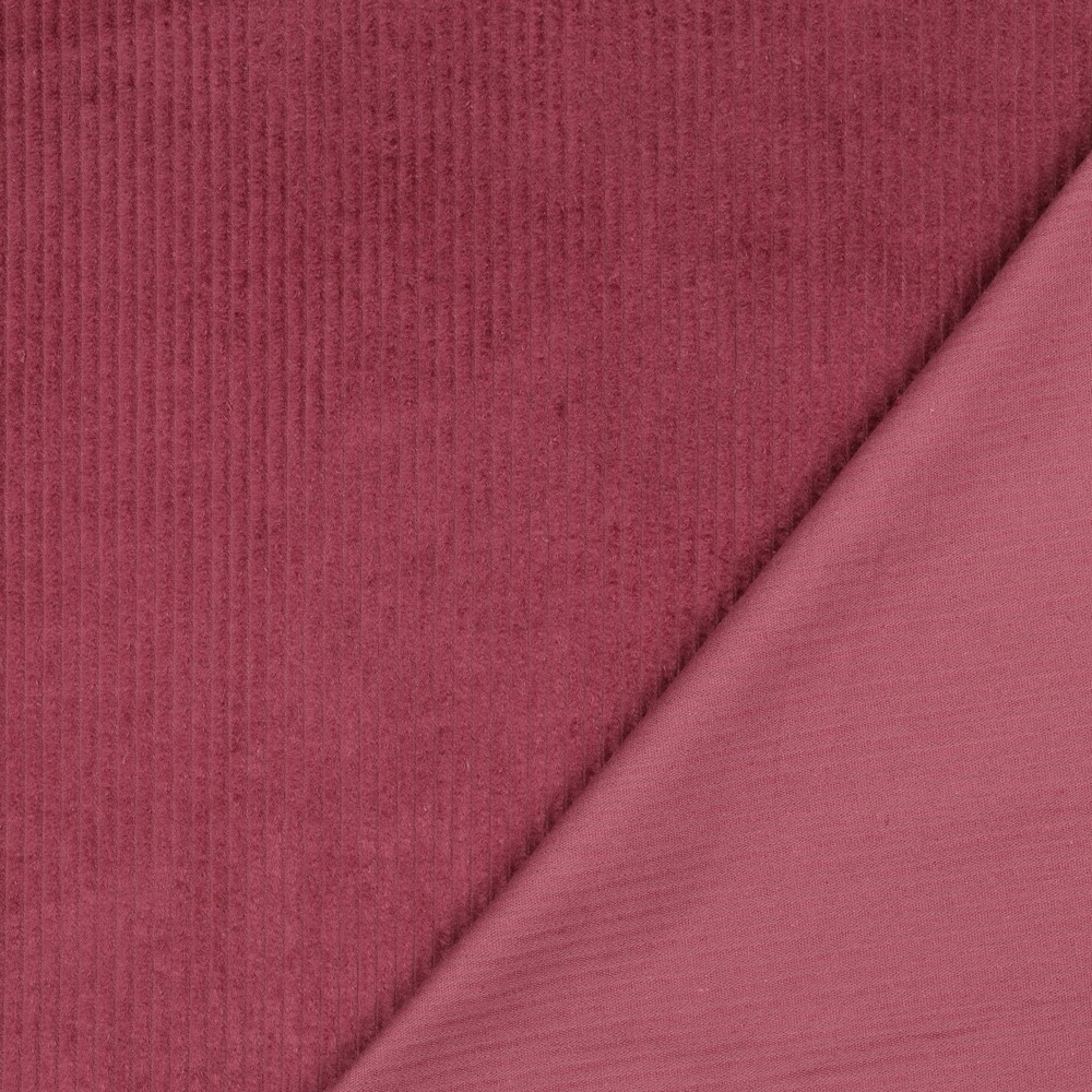📏 Velours côtelé 100% coton Oeko-Tex uni| Baie