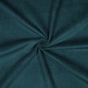 📏 Velours côtelé 100% coton Oeko-Tex uni | Pétrole
