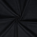 📏 Velours côtelé 100% coton Oeko-Tex uni| Noir