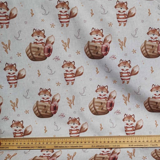 GOTS & Oeko-Tex organic jersey | Ahoi (linen)