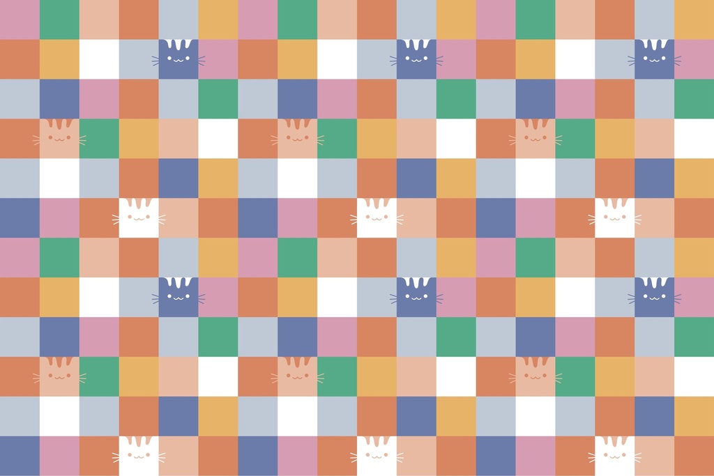 📏Jersey bio GOTS & Oeko-Tex By MLA 2.3 & By Elise Sch | "Chatons perchés"