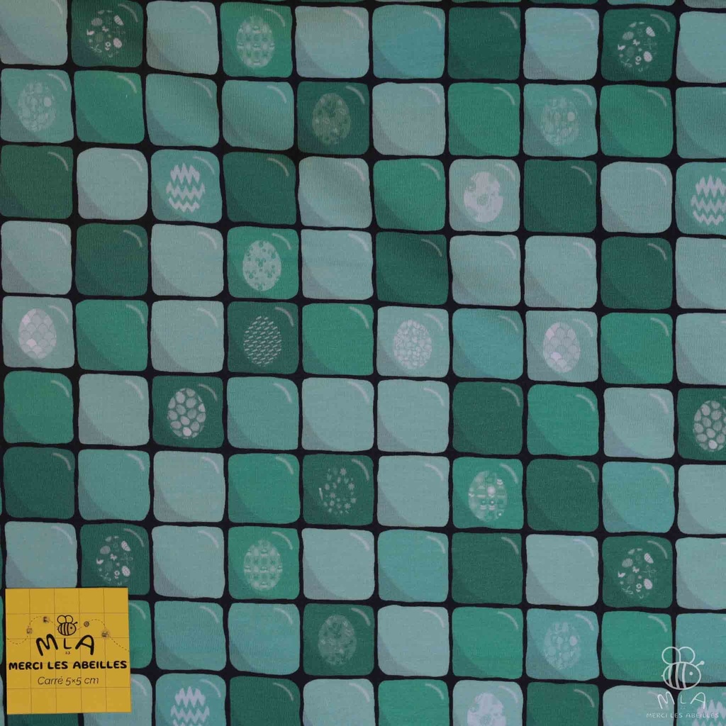 📏Jersey bio GOTS & Oeko-Tex By MLA 2.3 | "La chasse aux œufs"