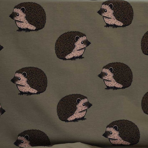 French Terry Oeko-Tex See You At Six® | Hérisson (Hedgehog)