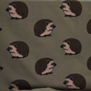 French Terry Oeko-Tex See You At Six® | Hérisson (Hedgehog)