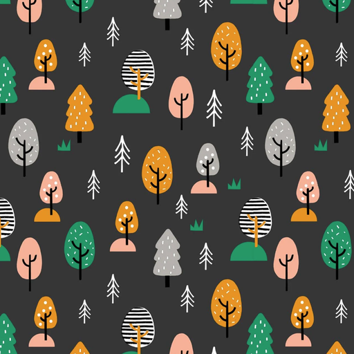 Cotonnade 100% coton Oeko-Tex Dashwood Studio | Forêt