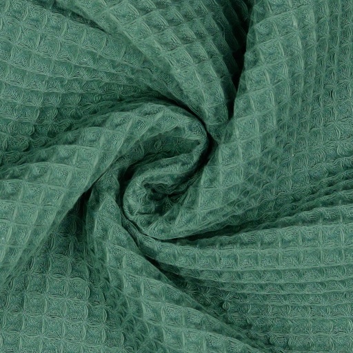 📏Éponge nid d'abeille standard Oeko-Tex uni | Vieux vert