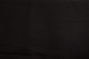 📏Tricot 100% coton bio GOTS & Oeko-Tex uni | Noir
