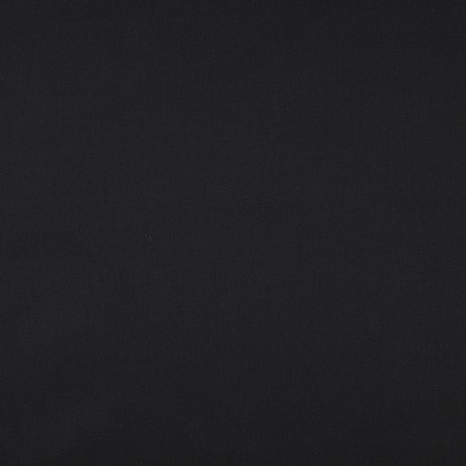 📏 Gabardine 100 % coton Oeko-Tex uni | Noir