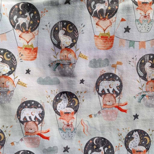 [MLA2.3-2023.029] GOTS & Oeko-Tex organic jersey | Fly in (rainbow)