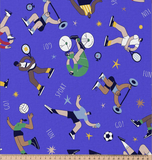 [DMT/213.CO.05/M-F2.106970/202506] 📏Coton Oeko-Tex & Reach | "Sportifs" Bleu/Vert