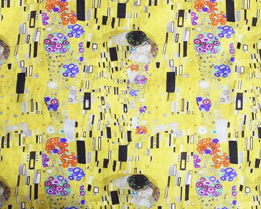 [WSF-64794 GOLD] Jersey Oeko-Tex | Kiss (Yellow)