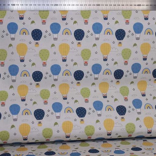 [[EXCLU-CTB 20231117]-p-Voyage en ballon] Percale bio GOTS & Oeko-Tex By MLA 2.3 | Voyage en ballon