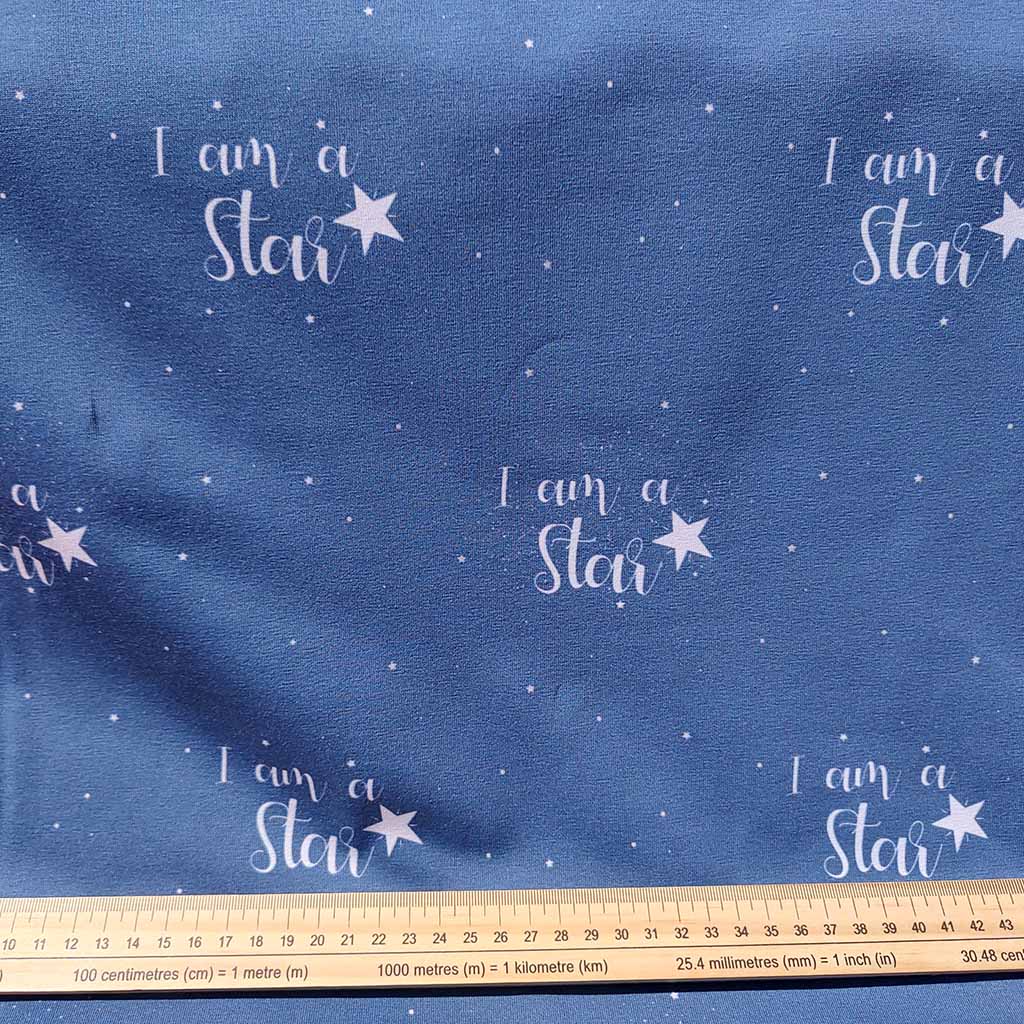 Jersey bio GOTS & Oeko-Tex | I'm a star (whimsical) | Merci les Abeilles