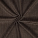 📏 Velours côtelé 100% coton Oeko-Tex uni | Brun