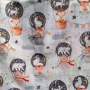 Jersey bio GOTS & Oeko-Tex | Fly in (rainbow)