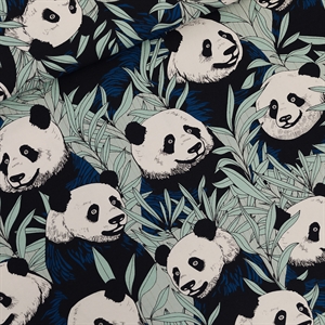 [SYAS-S24-PANDAPARTY] 📏French Terry Oeko-Tex See You At Six® | "Panda Party"