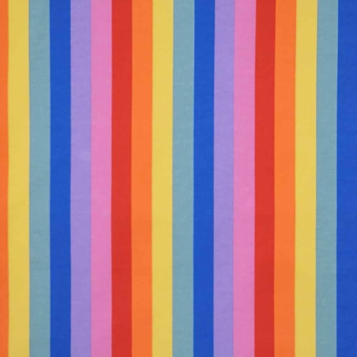 GOTS & Oeko-Tex organic jersey | Rainbow stripes