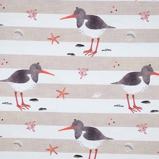 GOTS & Oeko-Tex organic jersey | Seagull (sand)