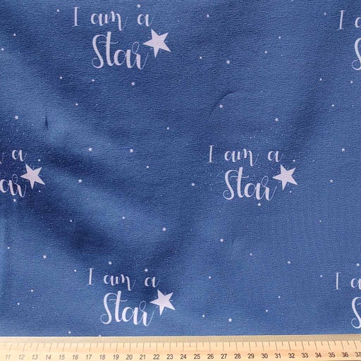 GOTS & Oeko-Tex organic jersey | I'm a star (whimsical)