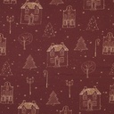 📏 Canva 100 % coton Oeko-Tex | Christmas Home