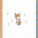 🏞️Panneau 70cm French Terry bio GOTS & Oeko-Tex By MLA 2.3 | "Renardeau"