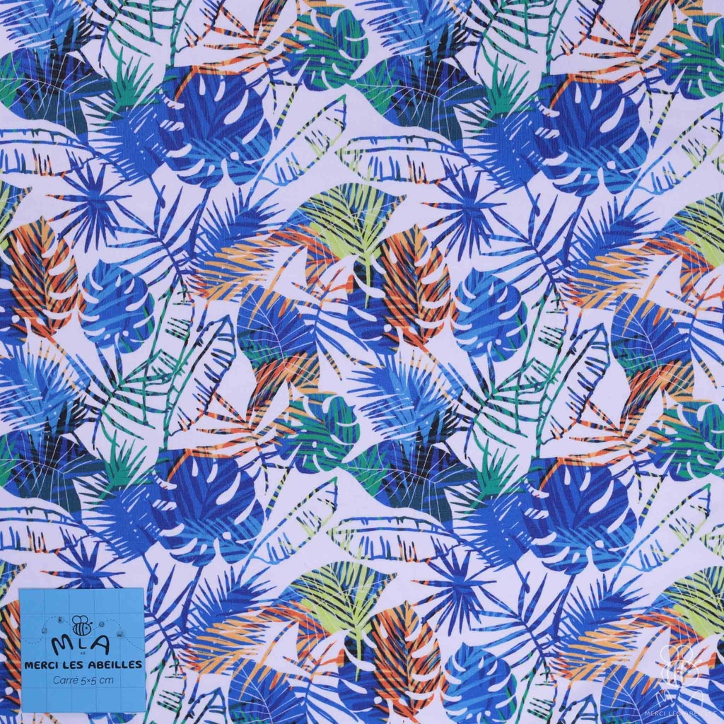 📏Jersey bio GOTS & Oeko-Tex By MLA 2.3 | "Monstera"