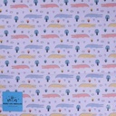 📏Percale 100% coton bio GOTS By MLA 2.3 | "Crocos colorés"