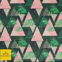 📏Percale 100% coton bio GOTS By MLA 2.3 | "Palmiers graphiques"