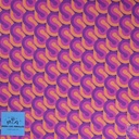 📏Percale 100% coton bio GOTS By MLA 2.3 | "Vagues Rétro"