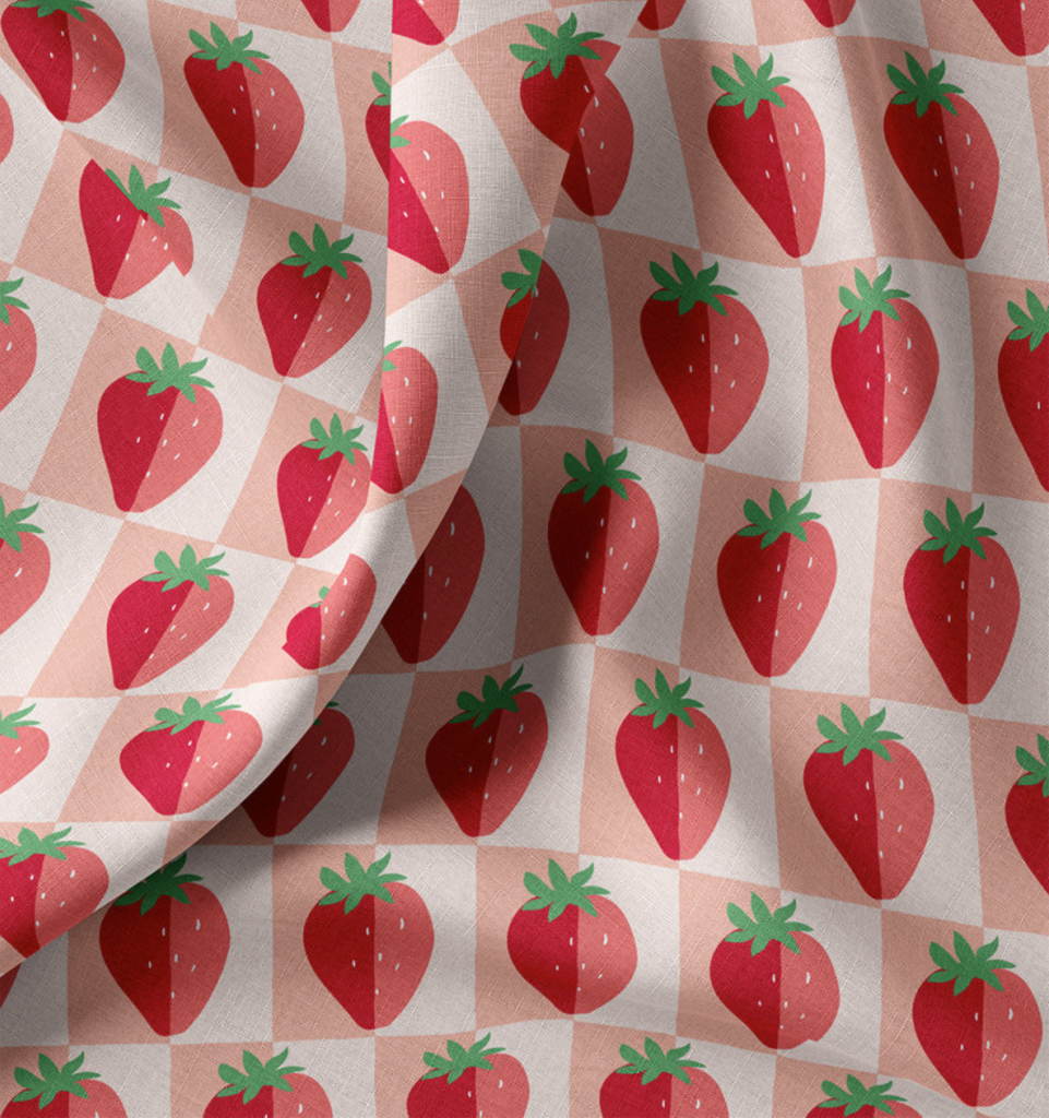 [DMT/2.203.CO.07/M-F2.107047/202501] 📏Coton Oeko-Tex & Reach | "Mariguette" Rose/Rouge"