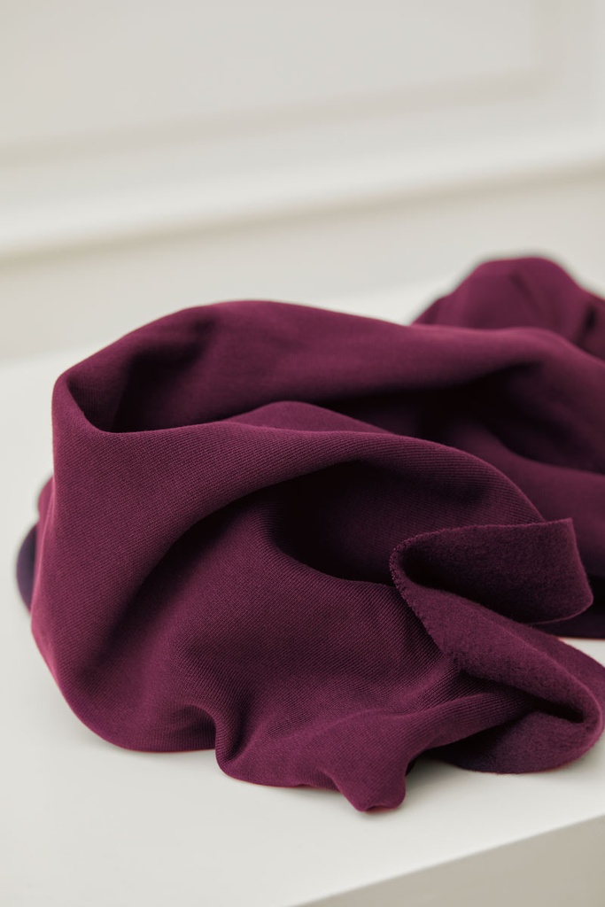 [ADO.MTM/1.112.COBIO.03/U-F11.1-LX3241/20251210] 📏Sweat 100% coton bio GOTS & Oeko-Tex Mind the Maker uni | Bordeaux