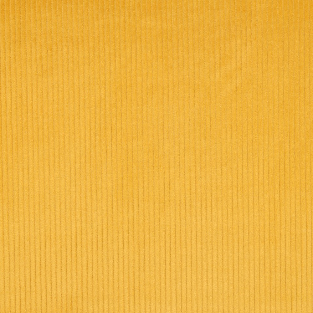 [VHT/218.CO.02/U-F1.05130.031/202507] 📏 Velours côtelé 100% coton Oeko-Tex uni | Jaune