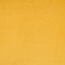 📏 Velours côtelé 100% coton uni | Jaune