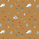📏Jersey bio GOTS & Oeko-Tex camel | Amis de la mer