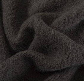 [MLP-POLCOT135-06] Polaire 100% coton bio bi-stretch ProECO® | Uni Anthracite