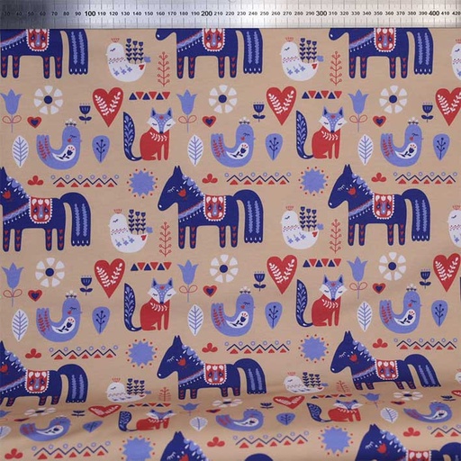 [[EXCLU-CTB 20231117]-ft-Hygge ! (Crème)] French Terry bio GOTS & Oeko-Tex By MLA 2.3 | Hygge !