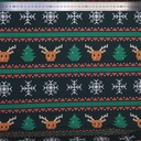 French Terry bio GOTS & Oeko-Tex By MLA 2.3 | Pull moche "Renne Kawaii"