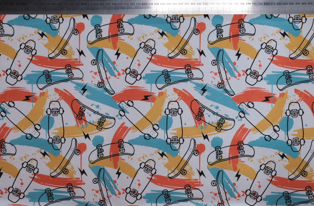 Jersey bio GOTS & Oeko-Tex By MLA 2.3 | Skate art