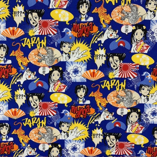 Cretonne 100% coton Oeko-Tex | Kyoko