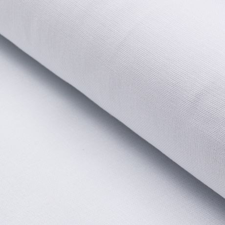[3BC/604.CO.02/NC-F16.12320131B/202311] 🎗️Entoilage thermocollant tissé léger | Blanc
