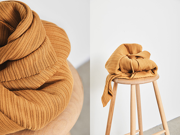 📏Tricot "Selanik" 100% coton bio GOTS & Oeko-Tex Mind the Maker uni | Rouille (copie)