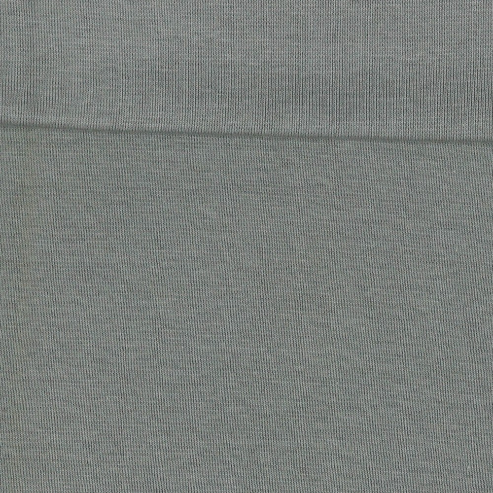 [VHT-08058.003 GREY x10] 🎗️Bord-côtes tubulaire bio GOTS & Oeko-Tex uni | Gris