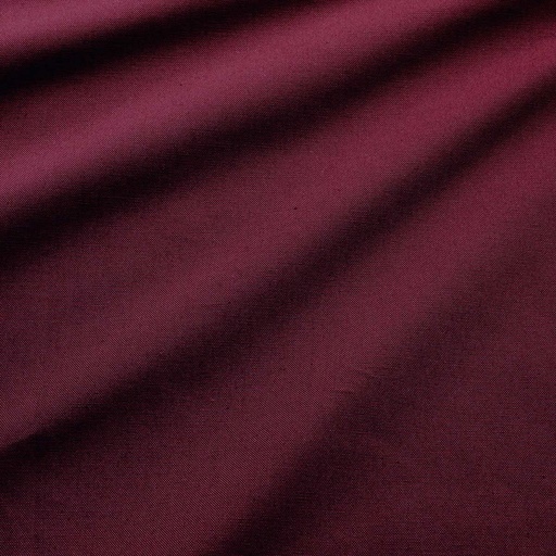 [ELT/2.202.COBIO.01/U-XXXX4/202501] Canvas déperlant 100% coton GOTS | Bordeaux