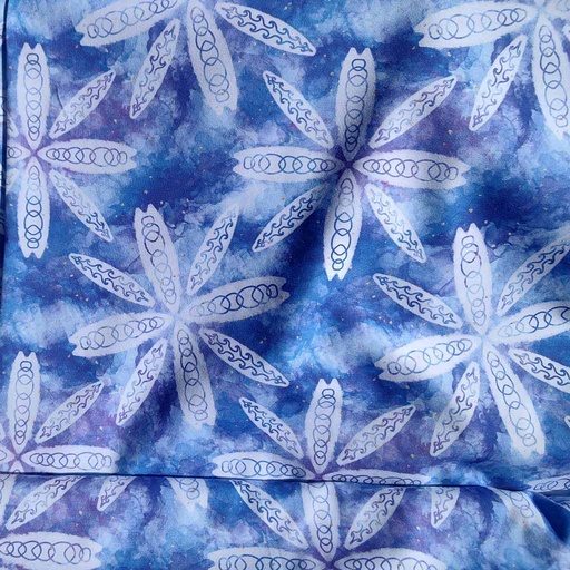 [MLA2.3-2023.018] GOTS & Oeko-Tex organic jersey | Mandala surf (lavender)