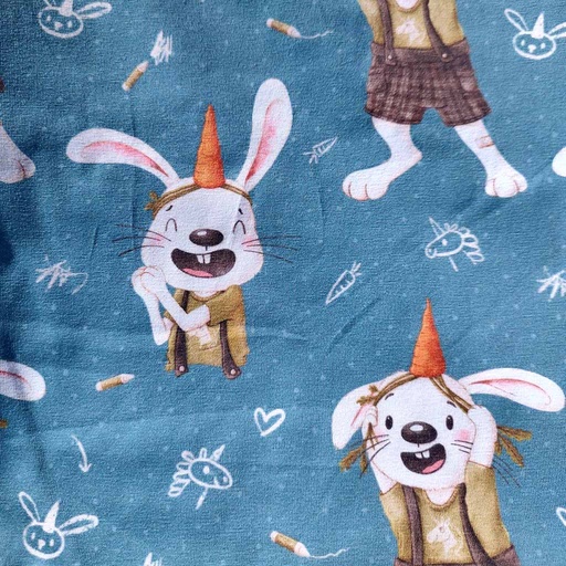 [MLA2.3-2023.025] Jersey bio GOTS & Oeko-Tex | Lapicorne (petrol)