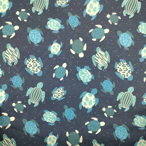 [MLA2.3-2023.026] Jersey bio GOTS & Oeko-Tex | Turtle (marine)