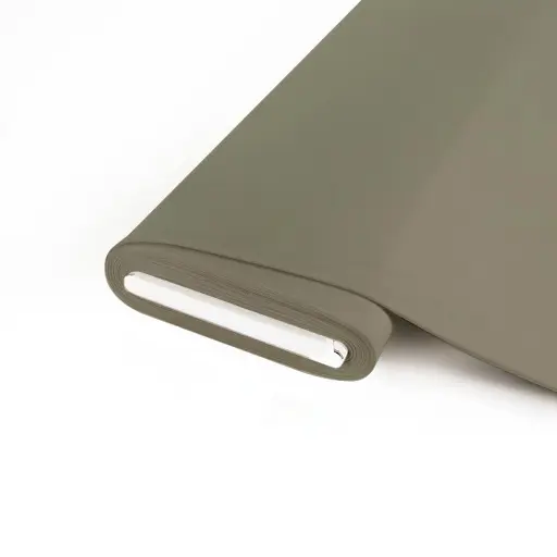 [FBY/106.COBIO.03/U-F12.1085-795/202511] 📏Tricot 100% coton bio GOTS & Oeko-Tex uni | Sauge