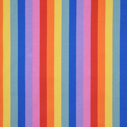 [MLA2.3-2023.035] GOTS & Oeko-Tex organic jersey | Rainbow stripes